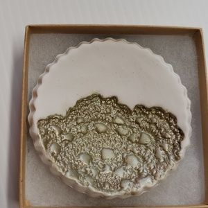 New textured ring dish / jewelry dish